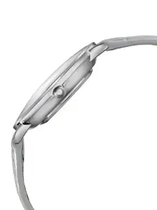 Sonata Poze Quartz Analog Dial Leather Strap Watch for Women - SP80063SL01W