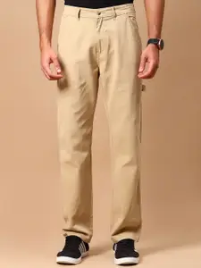 V-Mart Men Relaxed Fit Mid Rise Casual Cotton Chinos