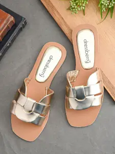 DressBerry Women Open Toe Flats