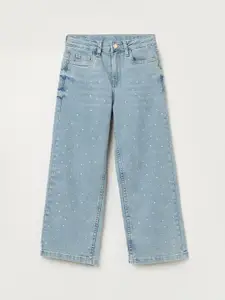 Fame Forever by Lifestyle Girls Regular Fit Mid-Rise Low Distress Cotton Jeans