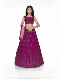 Shoryam Fashion Girls Ready to Wear Lehenga Set