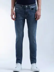 Flying Machine Men Skinny Fit Mid-Rise Light Fade Jeans