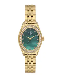 SANTA BARBARA POLO & RACQUET CLUB Women Dial & Stainless Steel Analogue Watch