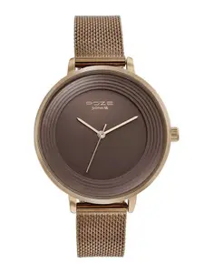 Sonata Women Mother of Pearl Dial & Bracelet Style Straps Analogue Watch SP80058KM01W