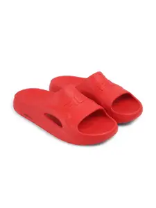 FILA Men Solid Leather Casual Sliders