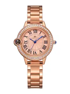KENNETH SCOTT Women Dial & Stainless Steel Straps Analogue Watch K22530-RBKK