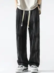 StyleCast x Revolte Men Straight Fit Mid-Rise Light Fade Jeans