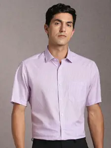 Louis Philippe Checked Pure Cotton Formal Shirt