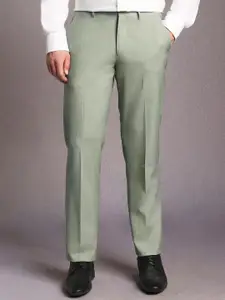 Louis Philippe Men Regular Fit Flat Front Formal Trouser