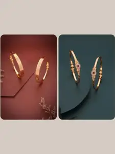 Anouk Women Gold Brass Bangle