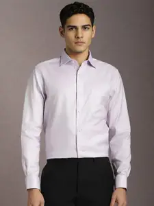 Louis Philippe Textured Pure Cotton Formal Shirt
