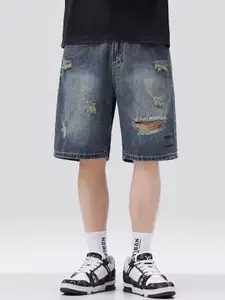 StyleCast x Revolte Men Denim Shorts