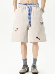 StyleCast x Revolte Men Mid-Rise Regular Fit Shorts