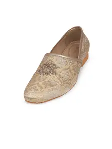 TANNY SHOES Men Round Toe Mojaris