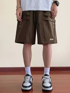 StyleCast x Revolte Men Regular Fit Mid-Rise Cargo Shorts