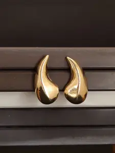 ABDESIGNS Elegant Gold Plated Classic Drop Earrings