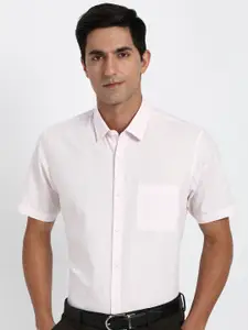 Peter England Checked Formal Shirt