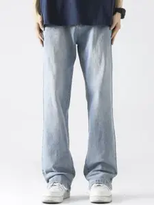 StyleCast x Revolte Men Regular Fit Mid-Rise Light Fade Jeans