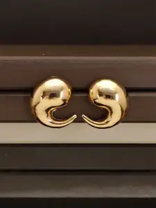 ABDESIGNS Elegant Gold Plated Classic Drop Earrings