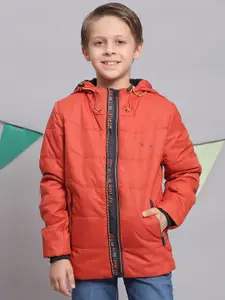 Monte Carlo Boys Solid Hooded Puffer Jacket
