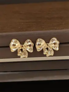 ABDESIGNS Elegant Gold Plated Classic Studs Earrings
