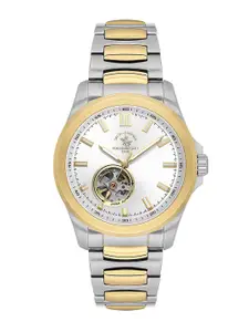 SANTA BARBARA POLO & RACQUET CLUB Men Dial & Stainless Steel Analogue Watch SB.1.10629