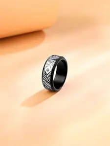 Yellow Chimes Stainless Steel Finger Ring