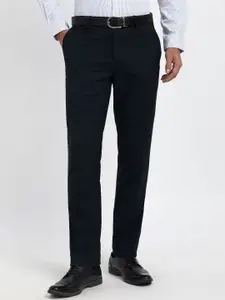 Peter England Men Slim Fit Mid-Rise Formal Trouser