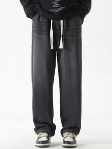 StyleCast x Revolte Men Straight Fit Mid-Rise Light Fade Jeans