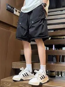 StyleCast x Revolte Men Loose Fit Cargo Shorts