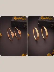 Anouk Women Gold Brass Bangle