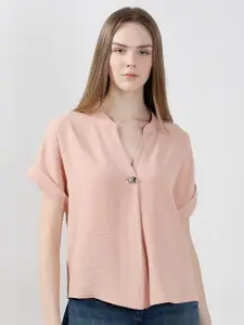 Vero Moda  Women Solid Roll-Up Sleeves Top