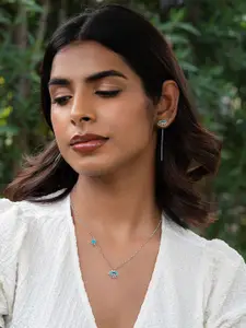 SHAYA 925 Sterling Silver Evil Eye Necklace