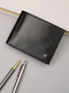 Louis Philippe Men Leather Two Fold Wallet