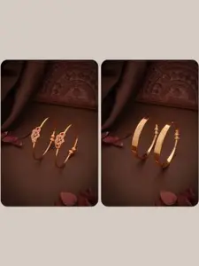 Anouk Women Gold Brass Bangle