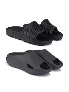 BERSACHE Men Rubber Sliders