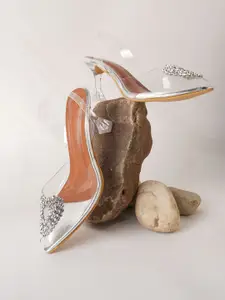 Froh Feet Embellished Kitten Sandals