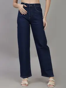 RIVI Comfort Boyfriend Fit High-Rise Cotton Stretchable Jeans