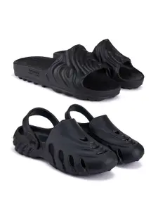 BERSACHE Men Rubber Clogs Set of 2