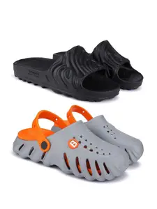 BERSACHE Men Rubber Clogs pack of 2