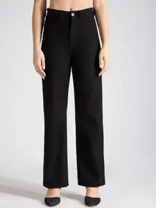 TARAMA Women Low Rise Straight Fit Cotton Jeans