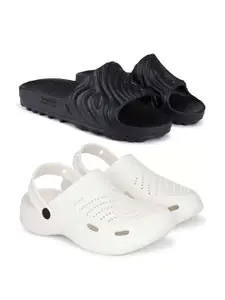 BERSACHE Pack Of 2 Extra Soft Classic Flip Flops