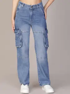 V-Mart Women Cotton Mid-Rise Jeans