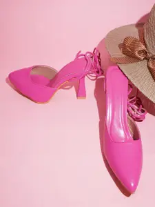 Froh Feet Embellished Kitten Sandals