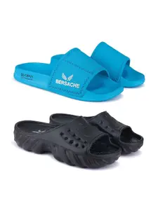 BERSACHE Men Rubber Sliders