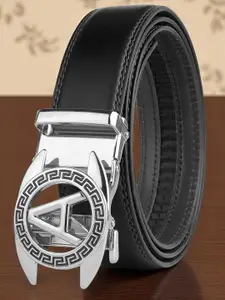 The Roadster Lifestyle Co Men Alphabet Letter Autlock Buckle Belt