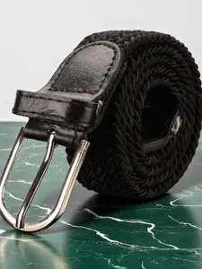 The Roadster Lifestyle Co. Men Stretchable Braided Belt