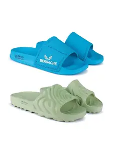 BERSACHE Men Rubber Sliders