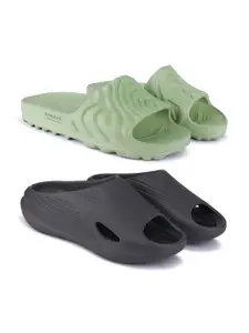 BERSACHE Men Rubber Sliders