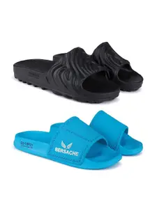 BERSACHE Men Rubber Sliders